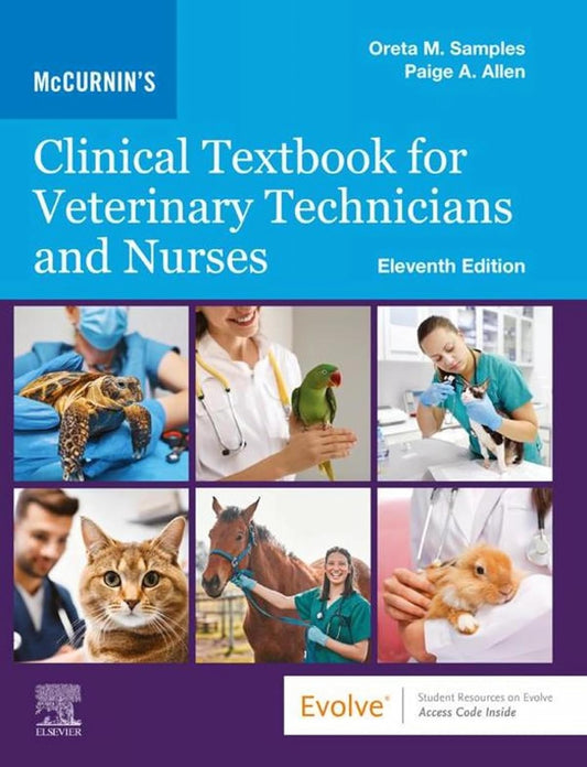 [January 7, 2025] McCurnin's Clinical Textbook for Veterinary Technicians and Nurses E-Book 11th Edition
